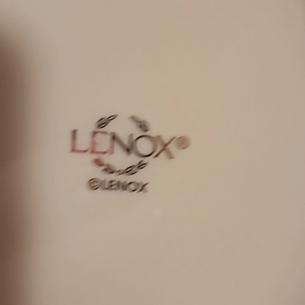 Lenox Ivory Poppy Embossed Floral Vase